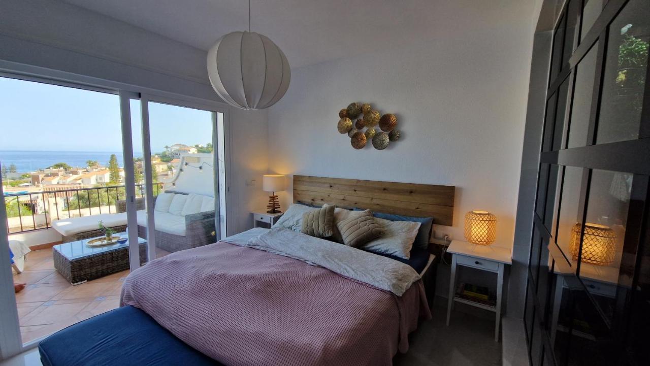 Stilfullt Semesterhus Naera Pool Och Strand. Нерха Екстериор снимка